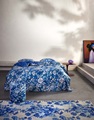 Yfke Cobalt Blue duvet cover sateen 