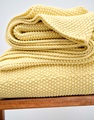 Nordic Knit Pale Yellow plaid 