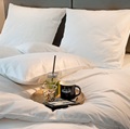 White pillowcase sateen (SALE) Tioba