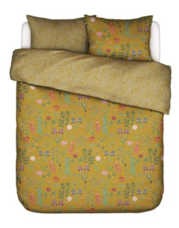 Picture of Marigold Flower ochre Duvet cover