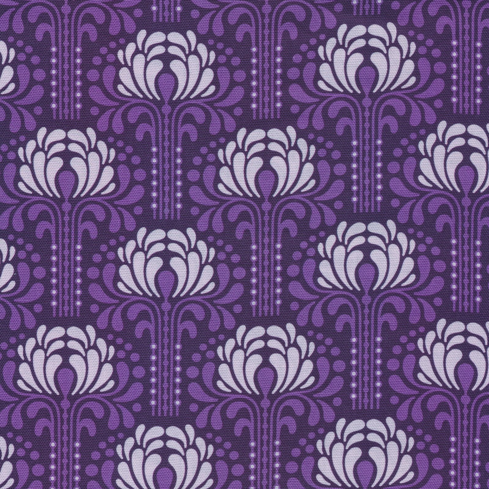 Cloud9 Canvas Magic Flowers - Purple Bloom - 2273-52
