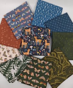 Dancing Deer -  Fat  Quarter - 10 x 50 cm x 55 cm