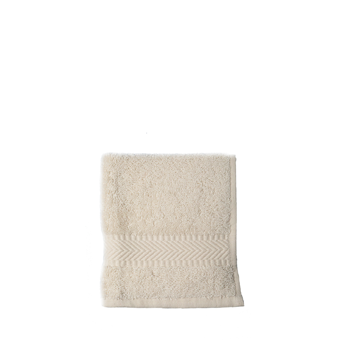 Bo Weevil Gezichtsdoekje 30x30cm - natural white