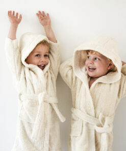 Bo Weevil Naturel Kinderbadjas  Maat 98/104