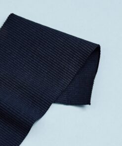 Mind the Maker Organic Ribbing INDIGO NIGHT, boordtricot