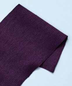 Mind the Maker Organic Ribbing  PLUM, boordtricot