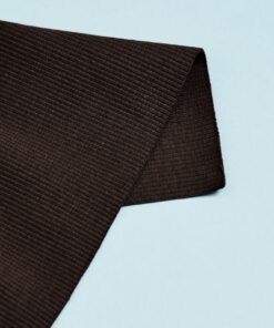 Mind the Maker Organic Ribbing UMBER, boordtricot