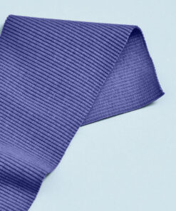 Mind the Maker Organic Ribbing  VIOLET BLUE