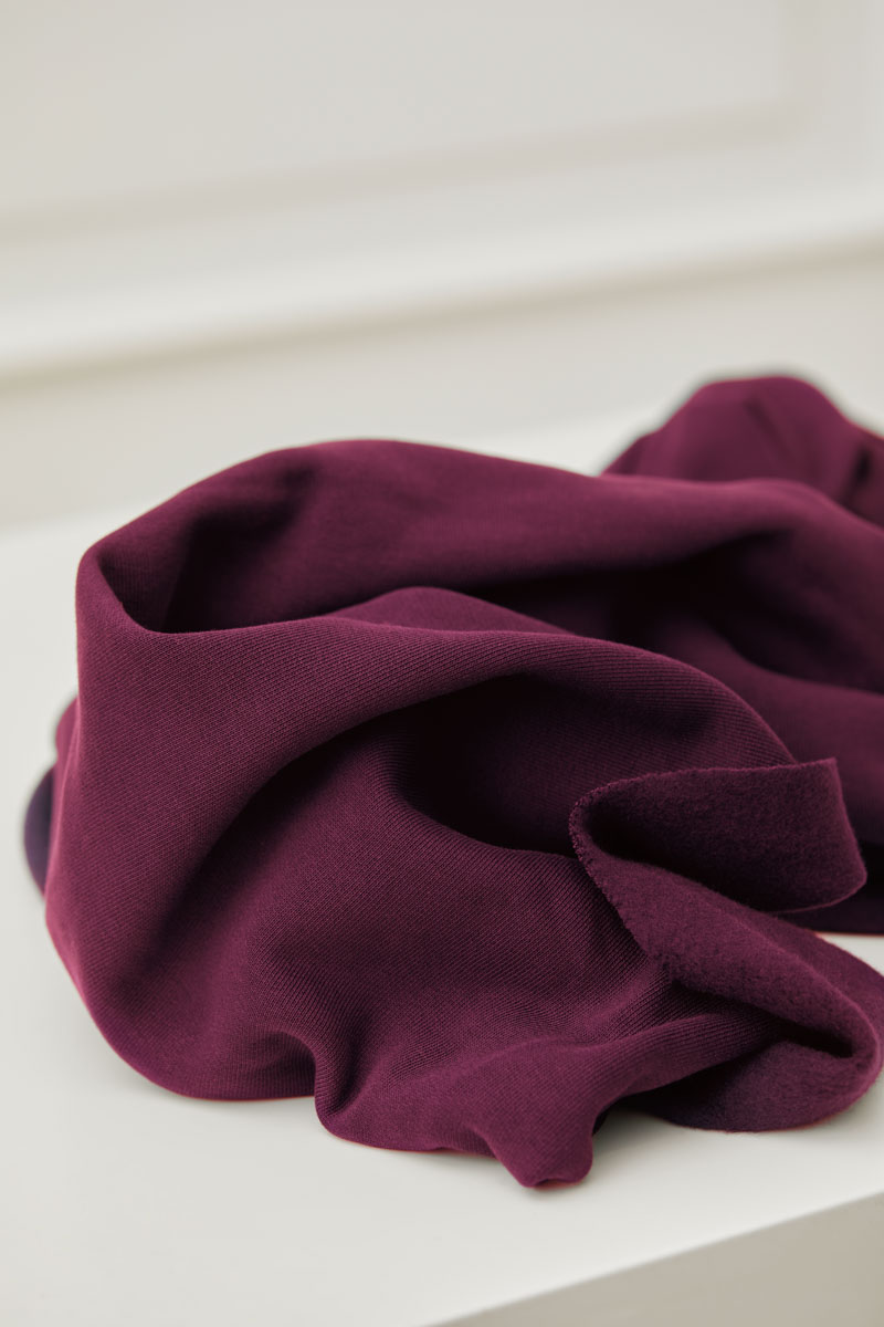Mind the Maker Organic Basic Brushed Sweat CRISP BEET