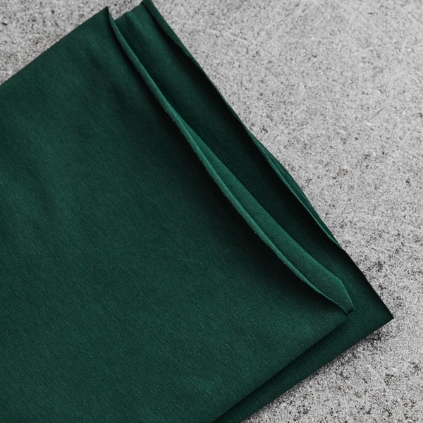 Mind the Maker Organic Jersey BOTTLE GREEN, SINGLE STRETCH JERSEY