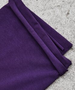 Mind the Maker Organic Jersey  PLUM , SINGLE STRETCH JERSEY