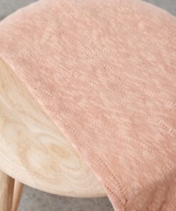 Mind the Maker Organic Slub Jacquard Knit ROSE