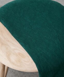 Mind the Maker Organic Slub Jacquard Knit   BOTTLE GREEN