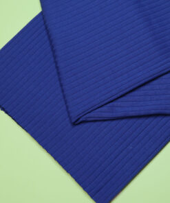 Mind the Maker Organic Wide Derby Rib   COBALT BLUE