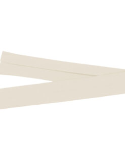 Effen biaisband - bias tape - Fine poplin - uni - nature - 50 meter