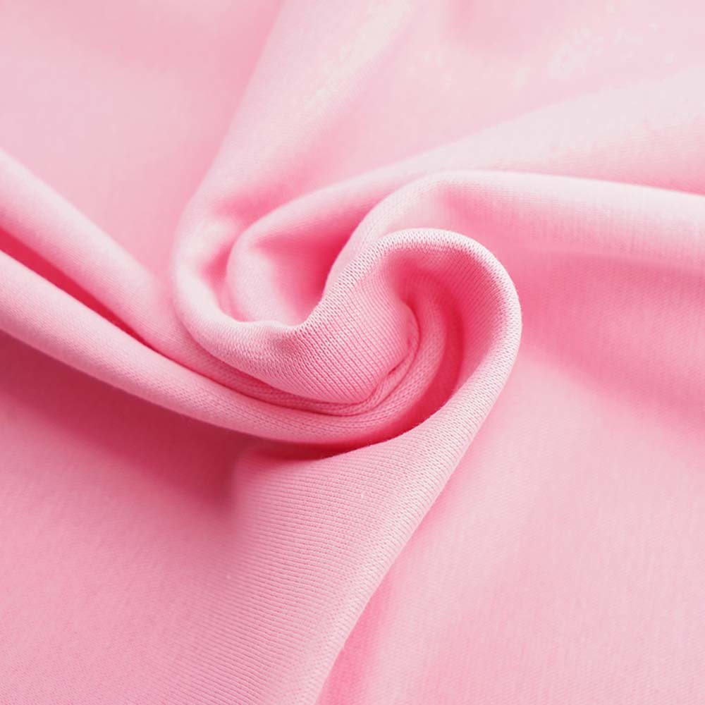 Stoffonkel Bio-Bündchen princess pink boordstof (GOTS) - Afbeelding 2