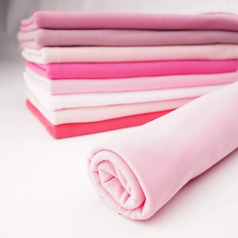 Stoffonkel Bio-Bündchen princess pink boordstof (GOTS) - Afbeelding 4