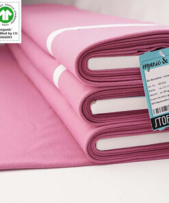 Stoffonkel Bio-Bündchen vintage rose boordstof (GOTS)