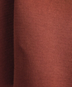 Bo Weevil Boordstof Wrist fabric 1x1 ribbing with elastane - potter's clay - GOTS