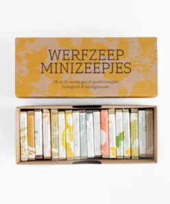 Werfzeep Cadeaudoos - minizeepjes - 18 st.