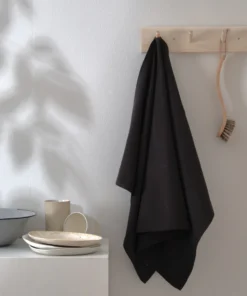 The Organic Company Kitchen Towel - 100 Black Theedoek XL