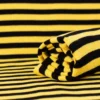 PaaPii Organic ribbing, yellow - black