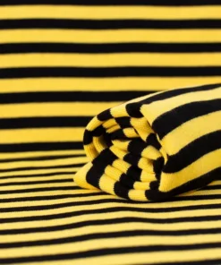 PaaPii Organic ribbing, yellow - black