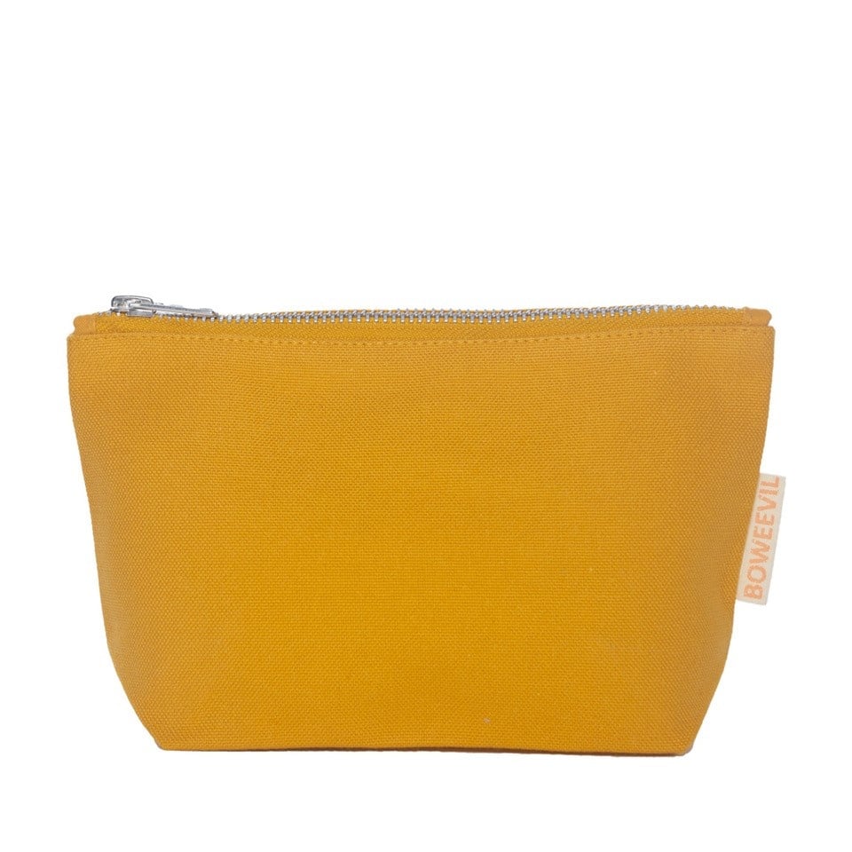 Bo Weevil Make-uptasje S (18x12 cm) - Goudgeel