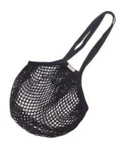 Nettas met lange hengsels-zwart