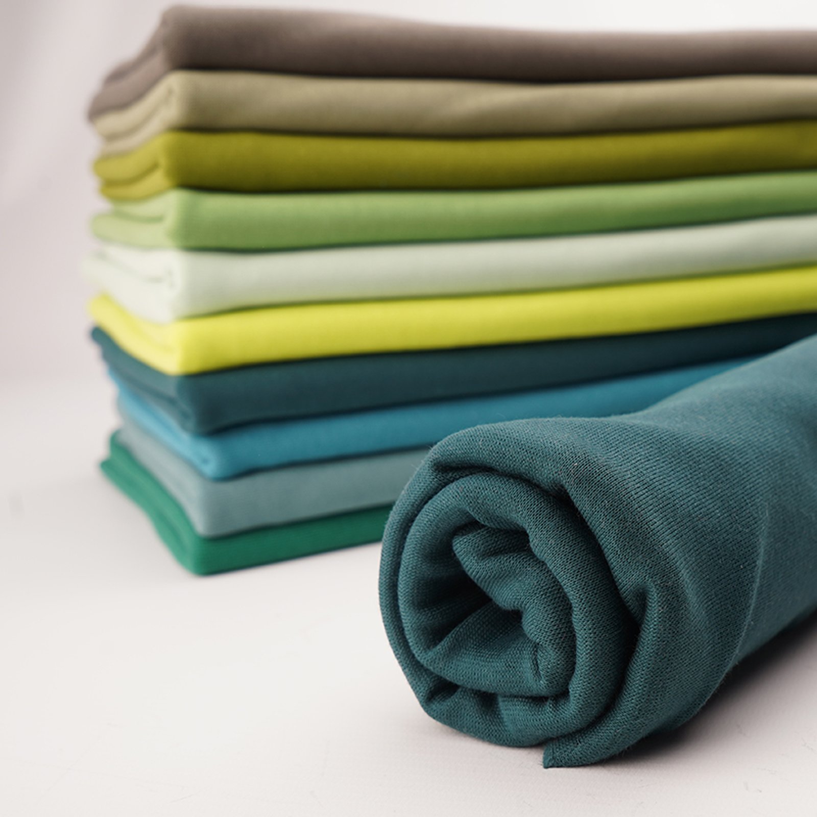 Stoffonkel Organic ribs smaragd (GOTS) - Afbeelding 5