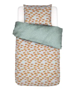 ESSENZA Sofishticated True blue Dekbedovertrekset  (inclusief kussensloop)   140 x 220 cm