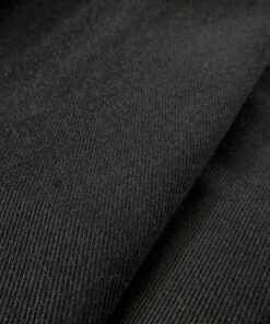 Bo Weevil Twill Gabardine 679513 - zwart - GOTS