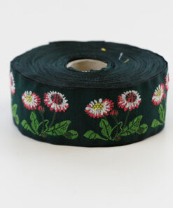 C. Pauli Sierbandje Gänseblümchen groen - per 100 cm