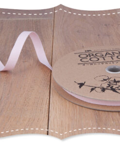 C. Pauli Visgraat lint - keperband 10 mm (201) Roze, 20 meter