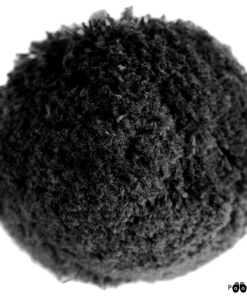 PaaPii Cotton pom pom 7cm, black