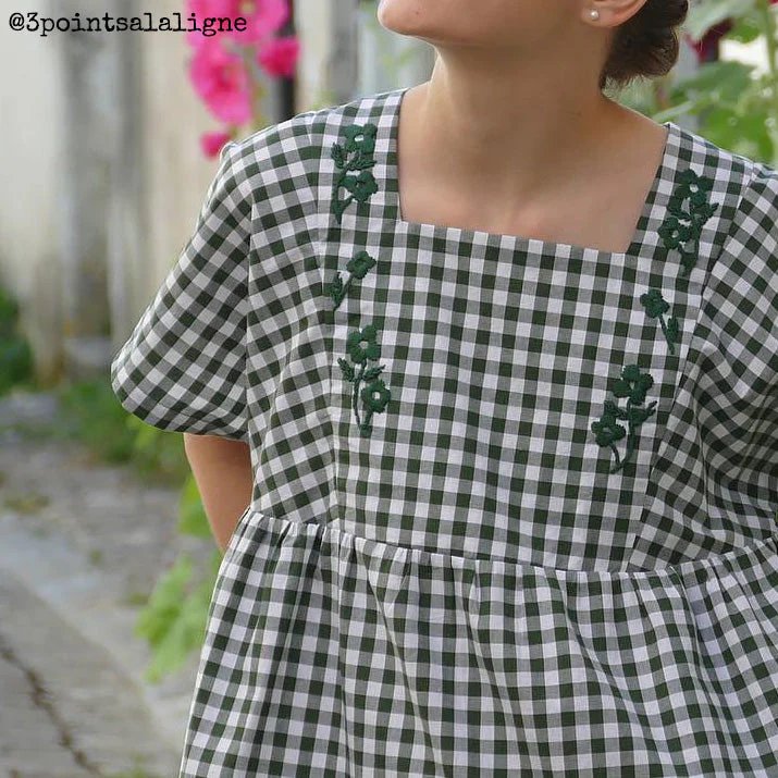 Ikatee Naaipatroon Blouse & Dress Sakura Woman | 32-52 - Afbeelding 12