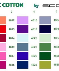 Scanfil Organic cotton Naaigaren 2743m/3000yd (houten cone)