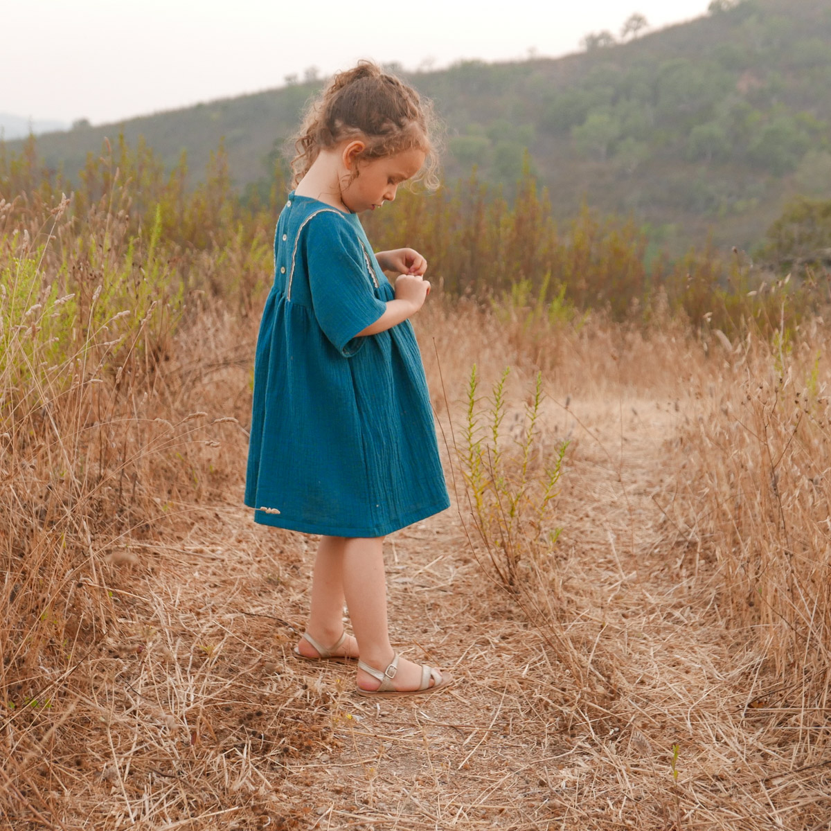 Ikatee Naaipatroon Blouse & Dress Sakura Kids | 3Y-12Y - Afbeelding 9