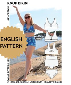 Ida victoria  Naaipatroon Knop Bikini | XXS-4XL