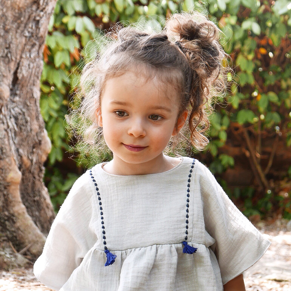 Ikatee Naaipatroon Blouse & Dress Sakura Kids | 3Y-12Y - Afbeelding 6