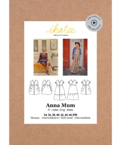 Ikatee Naaipatroon Jurk Anna Mum | 34-46