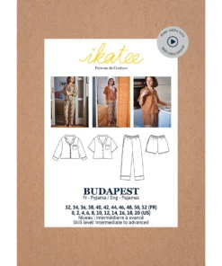Ikatee Naaipatroon Pyjama Budapest | 32-52