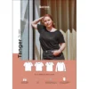 Ikatee Naaipatroon TANGER - T-Shirt - Women  32-52 - Paper Sewing Pattern, verwachte levering mei 2026