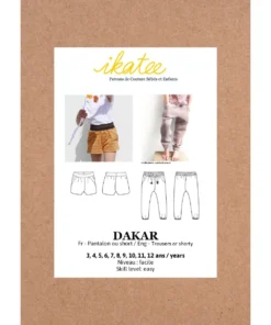 Ikatee Naaipatroon Broek & Shorts Dakar | 3Y-12Y
