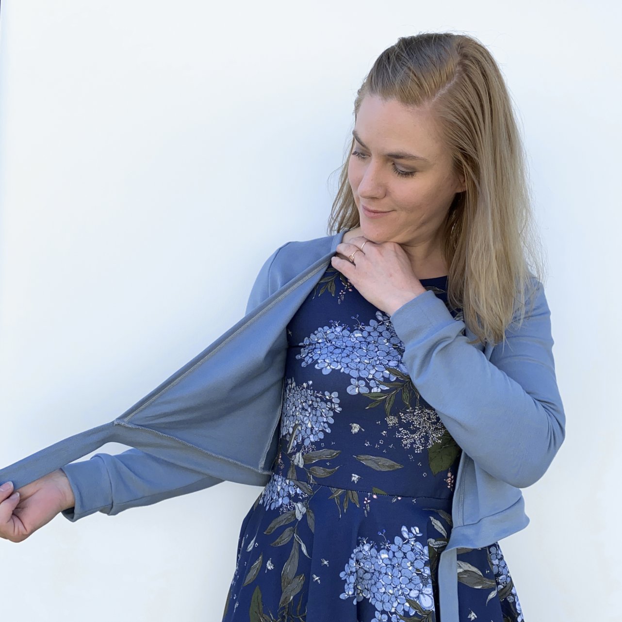 Ida Victoria Naaipatroon Cora Dress Cardigan (adult) | XXS-4XL, verwachte levering juli 2026 - Afbeelding 3
