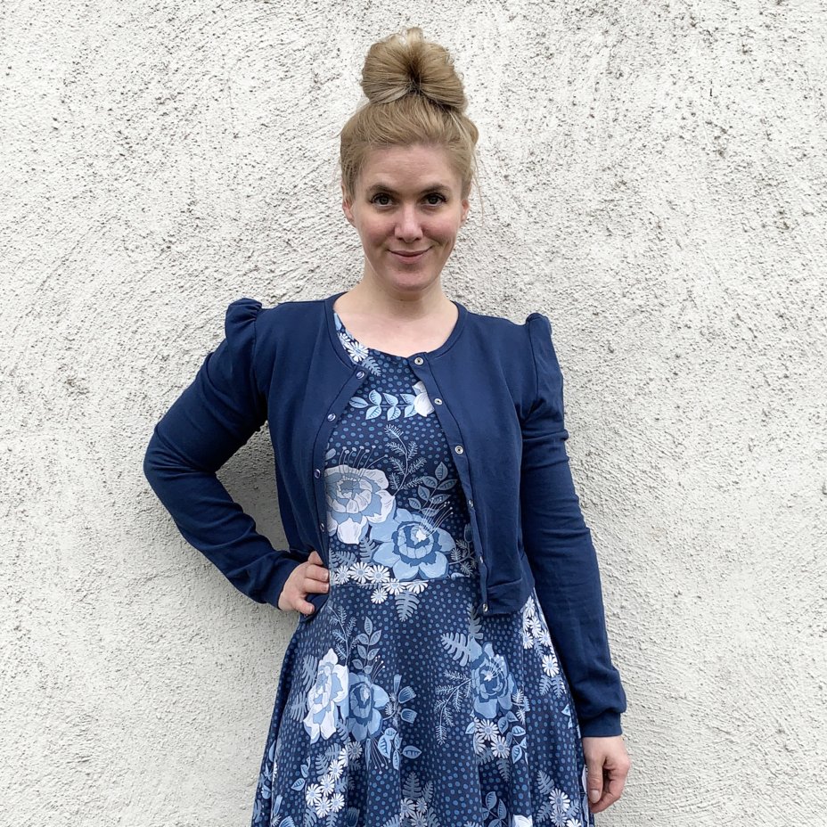 Ida Victoria Naaipatroon Cora Dress Cardigan (adult) | XXS-4XL, verwachte levering juli 2026 - Afbeelding 5