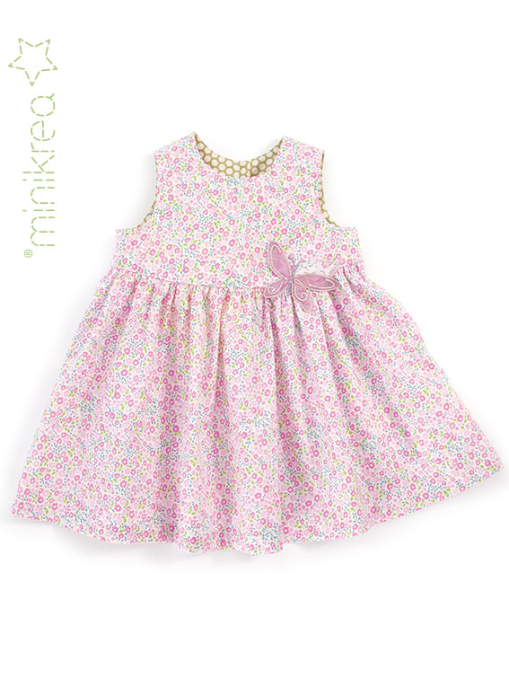 Minikrea 10005- Patroon Jurkje/ Kleid/Dress - Afbeelding 4