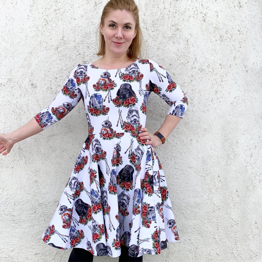 Ida Victoria Naaipatroon The Ida Jersey Dress | XS-4XL, verwachte lvering juli 2026 - Afbeelding 8