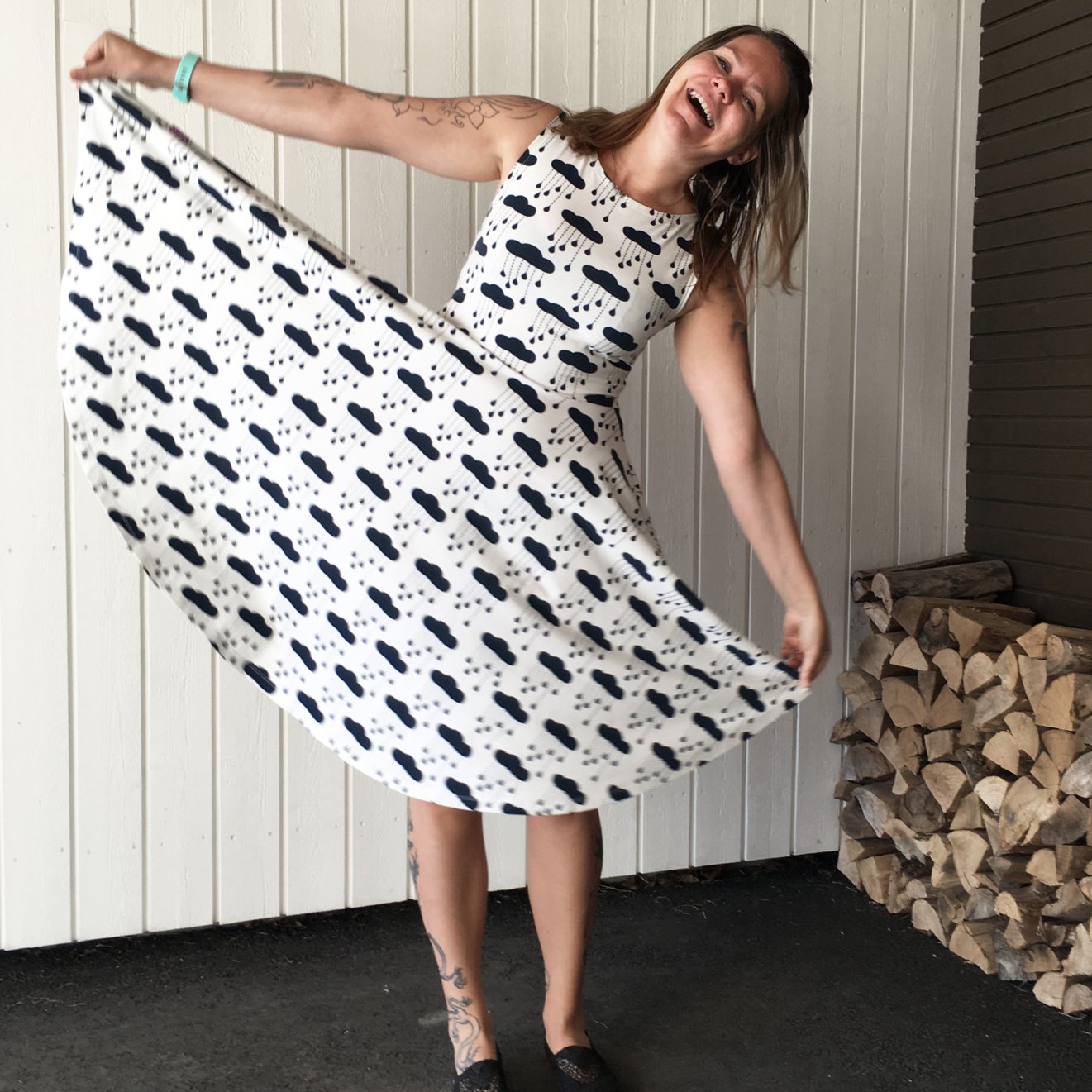Ida Victoria Naaipatroon The Ida Jersey Dress | XS-4XL, verwachte lvering juli 2026 - Afbeelding 3