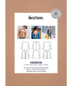 Ikatee Naaipatroon Sweater en Vest Masha | 3Y-12Y